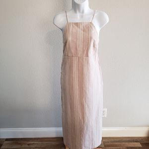 Light Pink Striped Urban Outfitters Dress